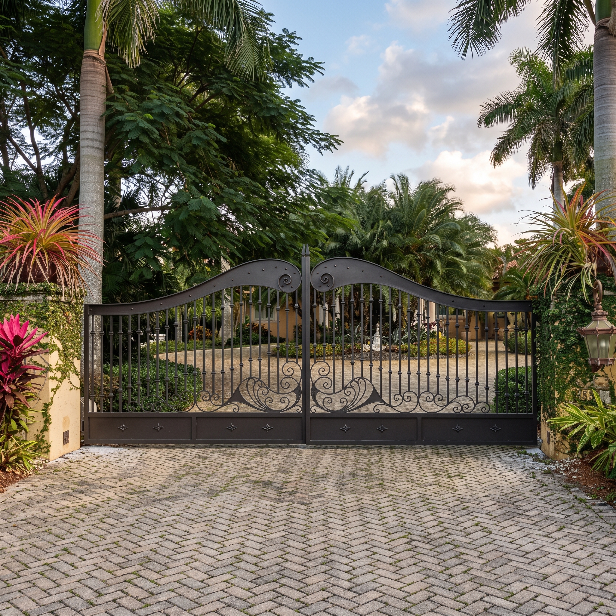Classic Aluminum Gate — Vista 1