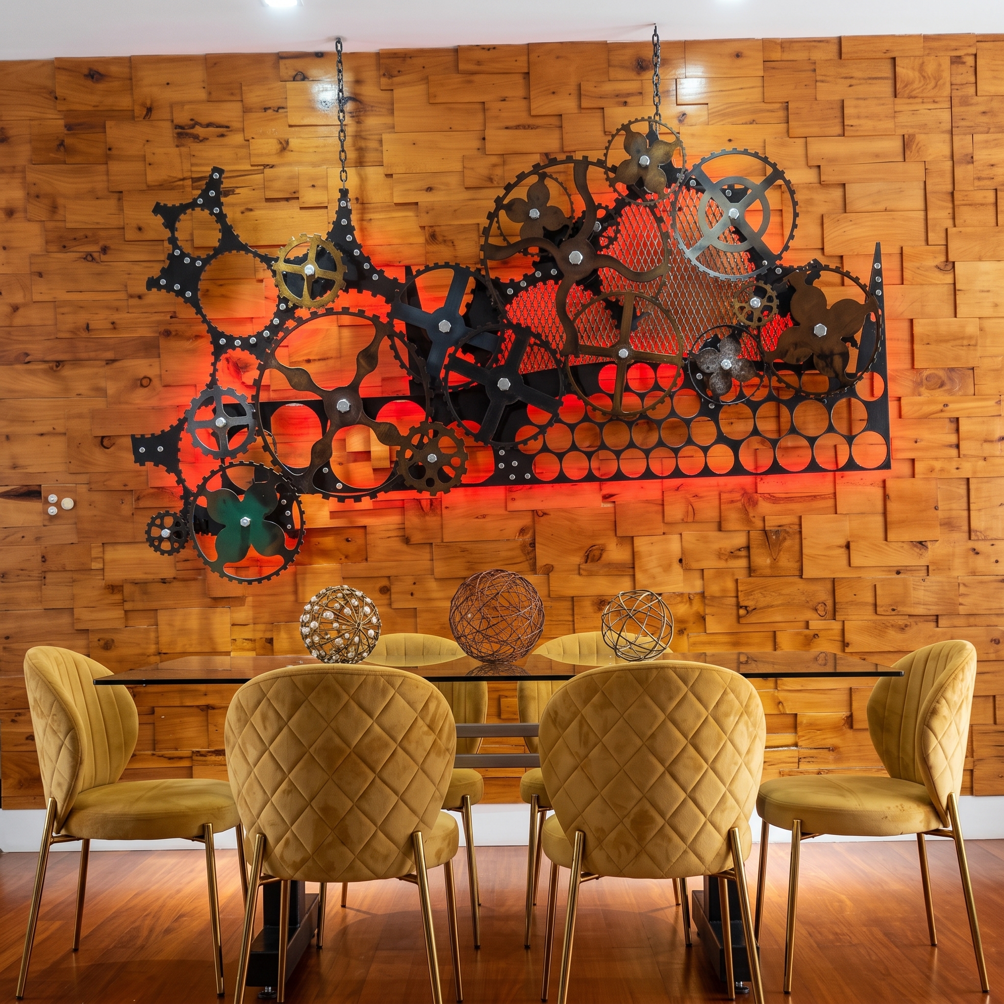 Steampunk Gear Metal Wall Art — Darioscustom